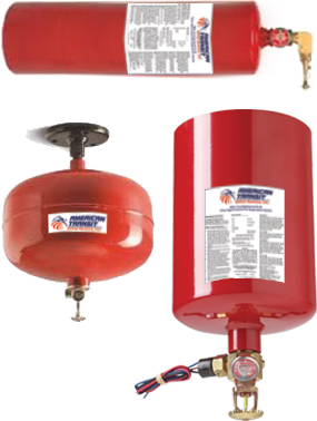 ATSSI Vehicle Fire Protection Automatic Waterless Fire Protection